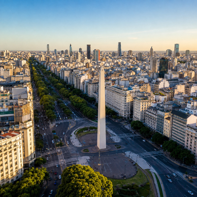AI vision of Buenos Aires